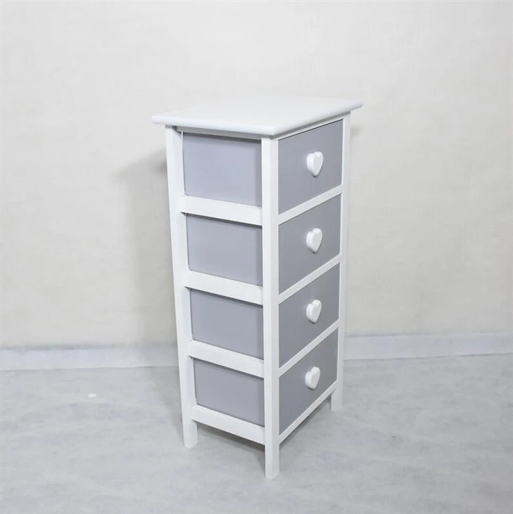 Multi-Layered Wooden Storage Cabinet