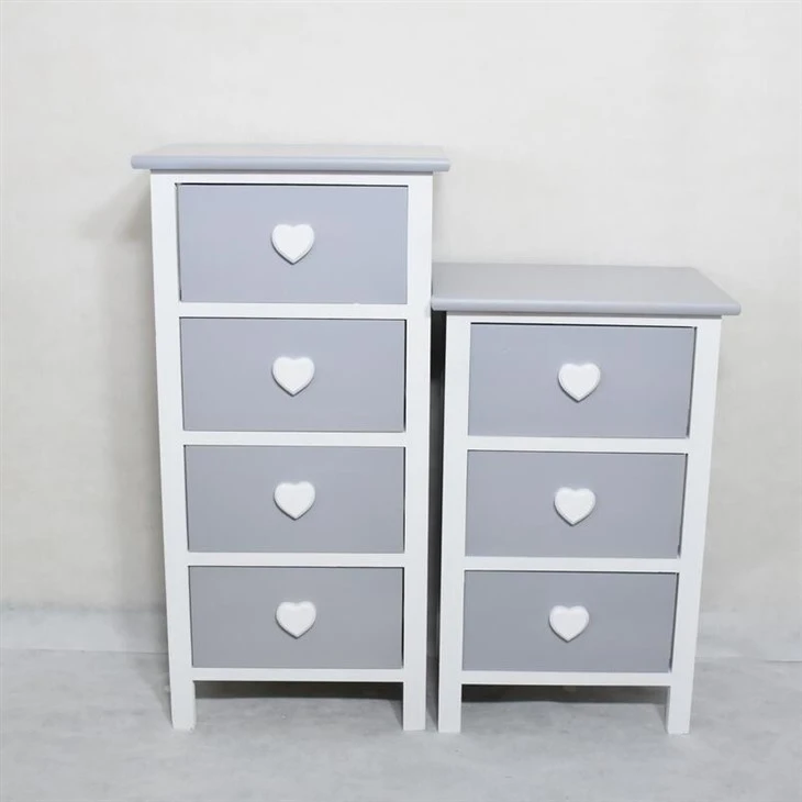 Multi-Layered Wooden Storage Cabinet